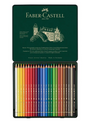 Lápices de colores Faber Castell Polychromos 24 colores en caja metálica