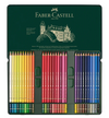 Lápices de colores Faber Castell Polychromos 60 colores en caja metálica